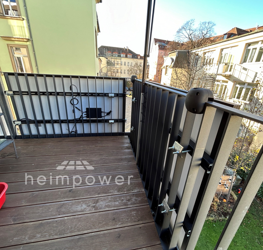 Balkonkraftwerk Heimpower Duo (840 Wp)