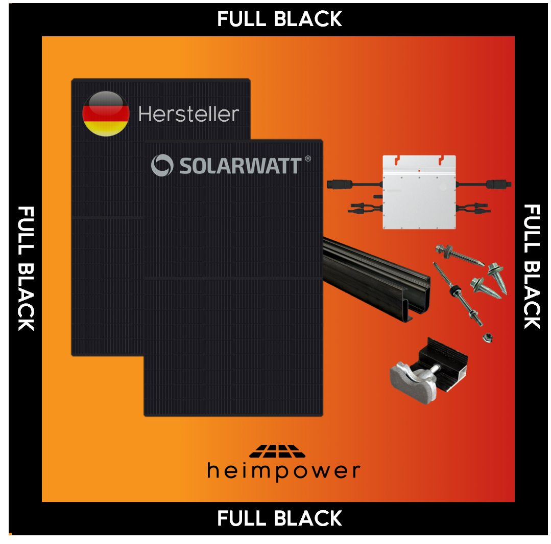 Flachdach Heimpower Duo (840 Wp)
