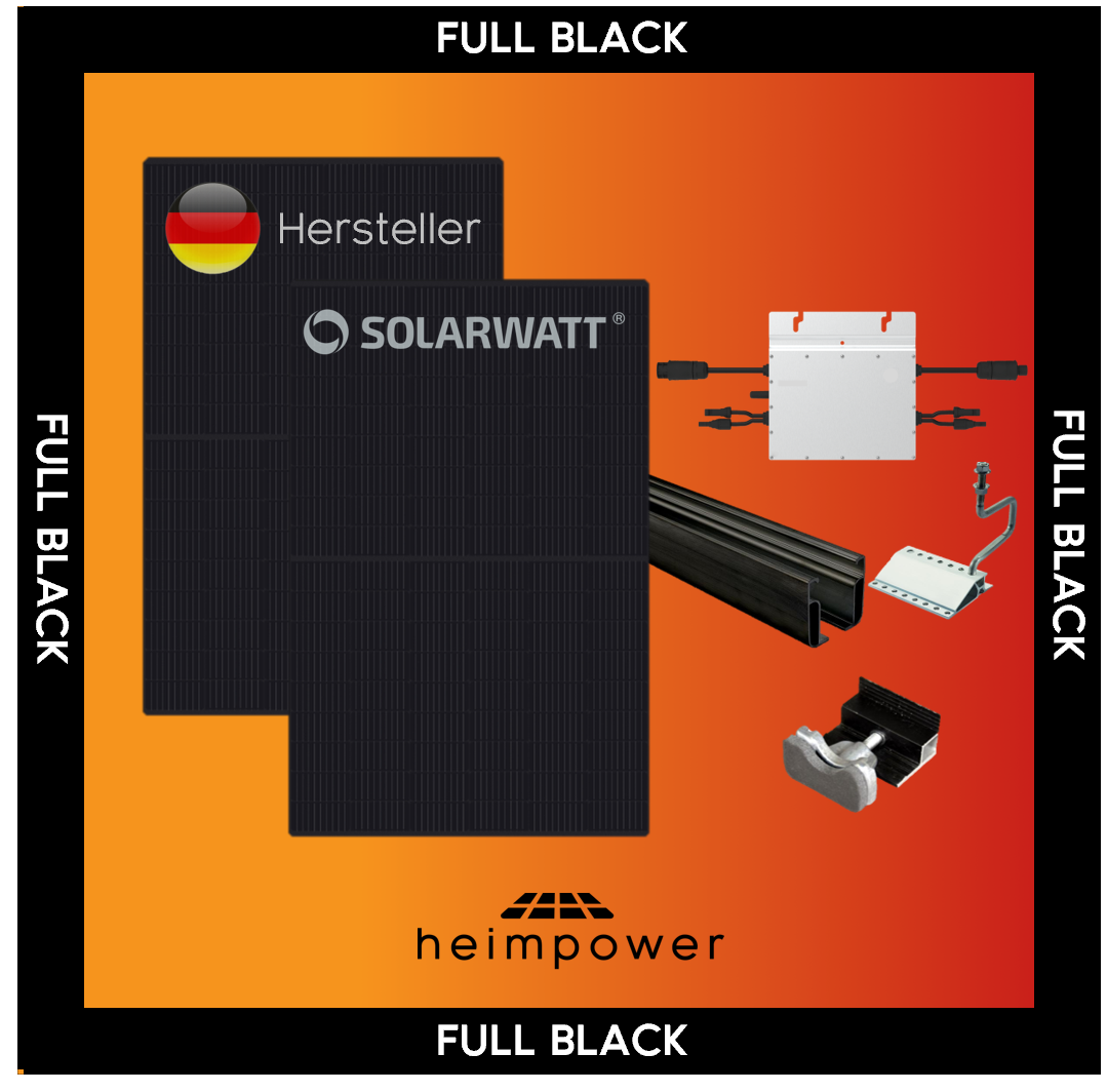 Ziegeldach Heimpower Duo (840 Wp)