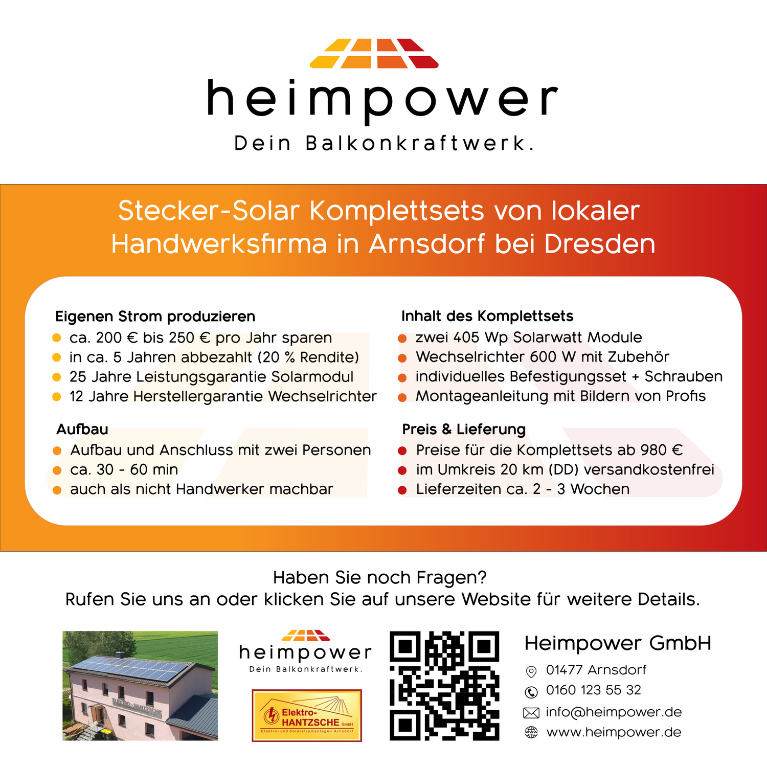 Alle Informationen auf einen Blick