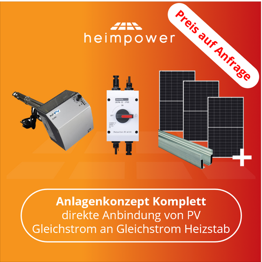 my-PV DC ELWA Elektrisches Photovoltaik-Warmwasserbereitung