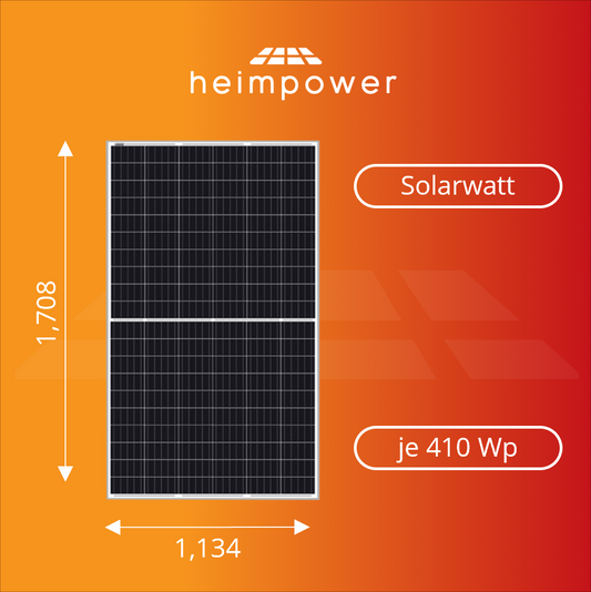 SOLARWATT Modul (410 Wp) pure