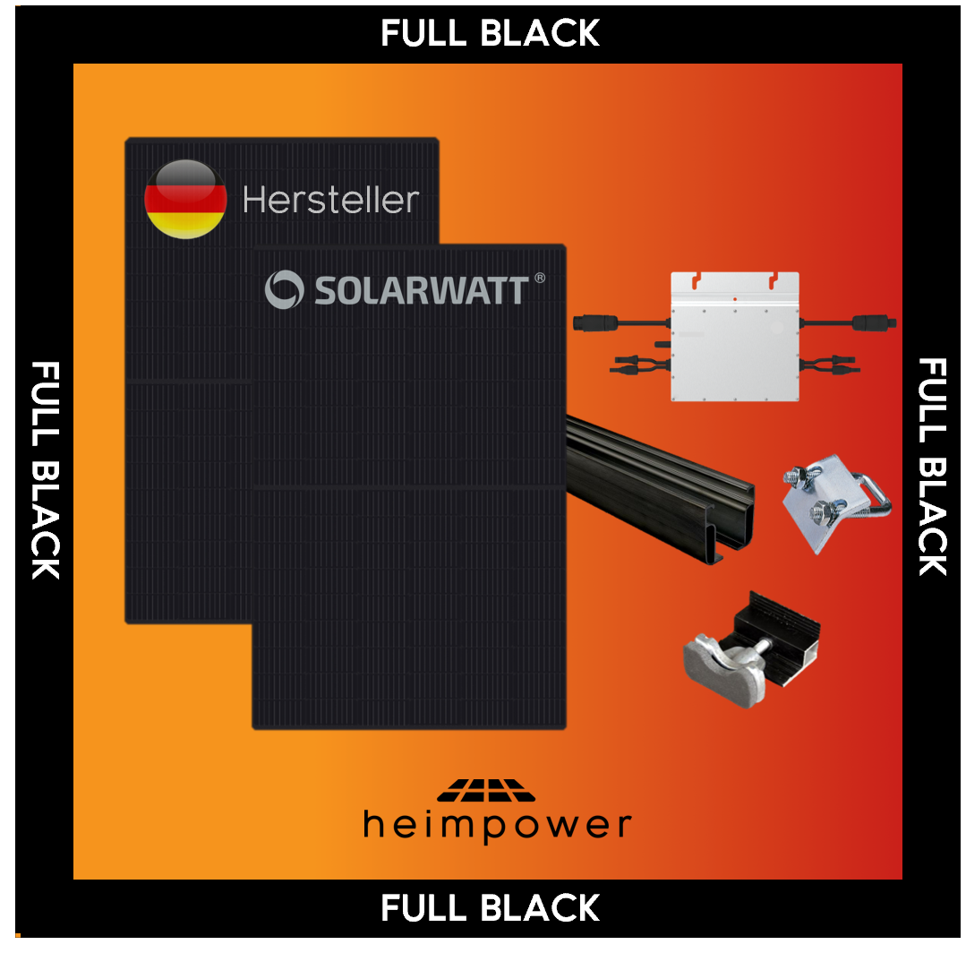 Balkonkraftwerk Heimpower Duo (840 Wp)