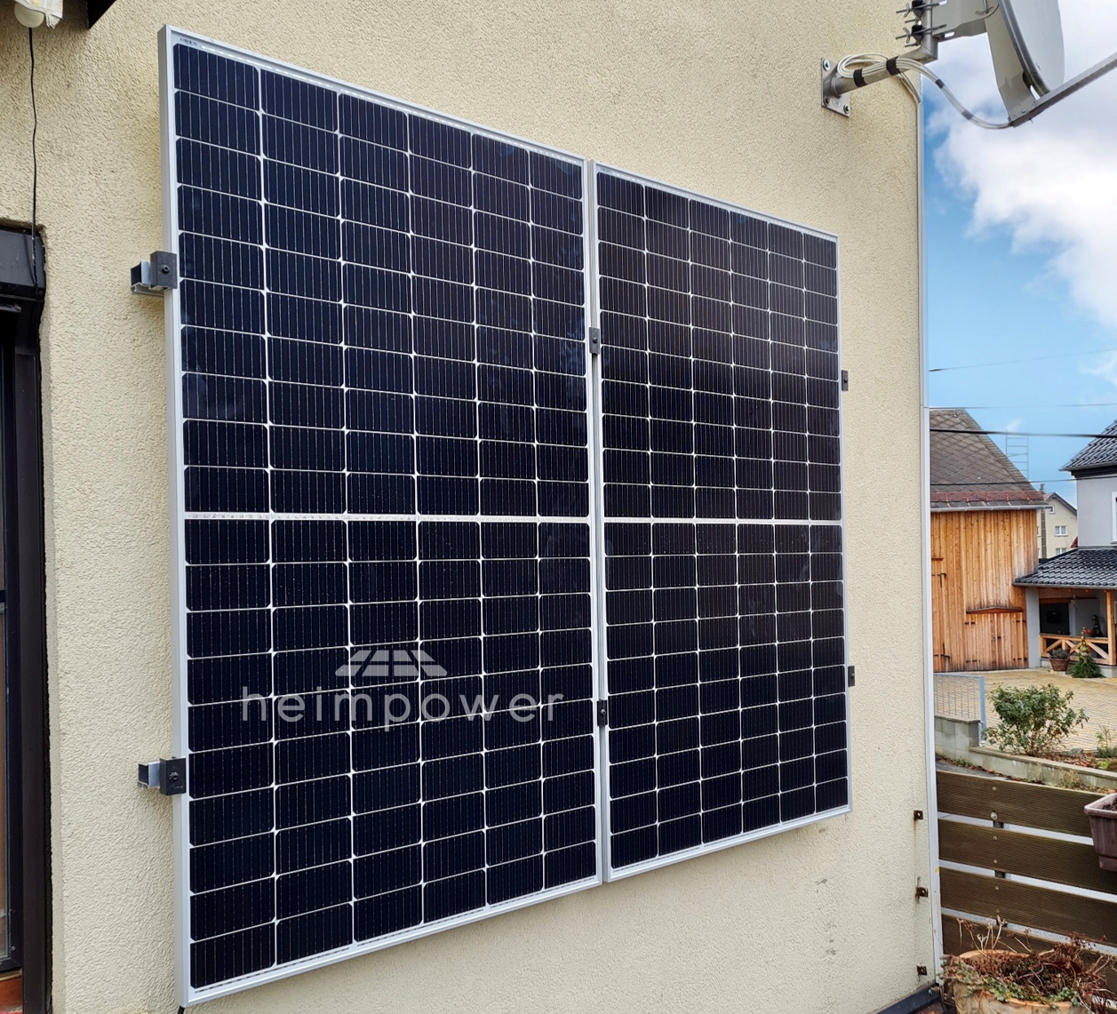Fassade Heimpower Duo (840 Wp)