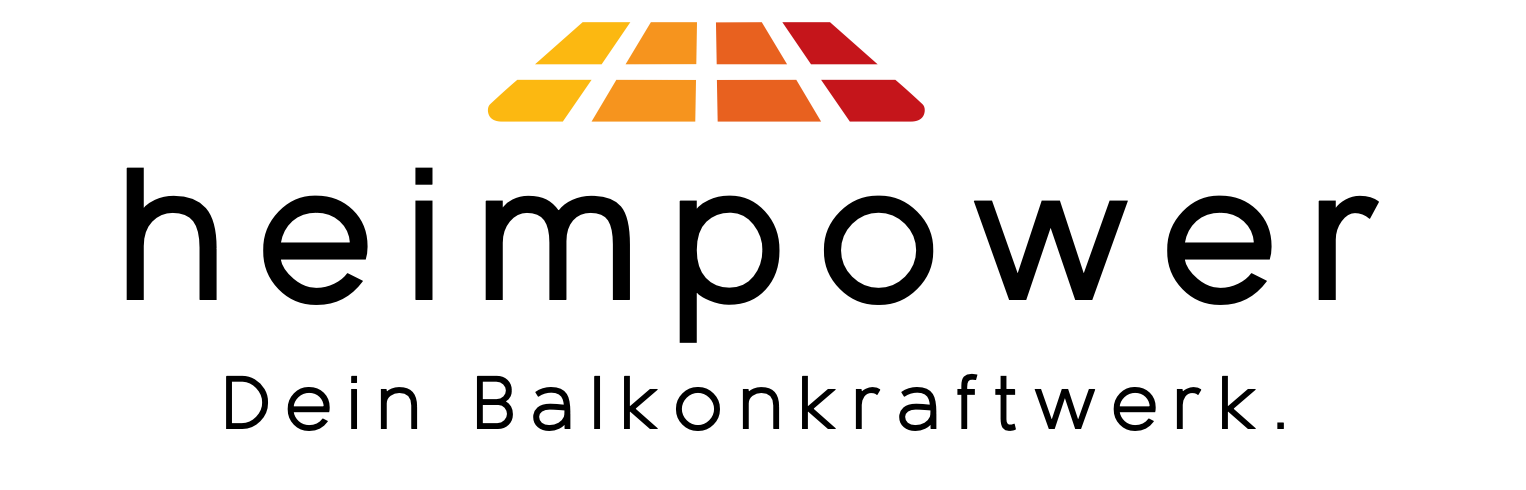 Logo für Balkonkraftwerke und Stecker Solaranlagen mit 600W um monatlich die Stromkosten zu senken