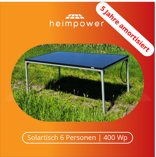 Solartisch Heimpower (400 Wp)