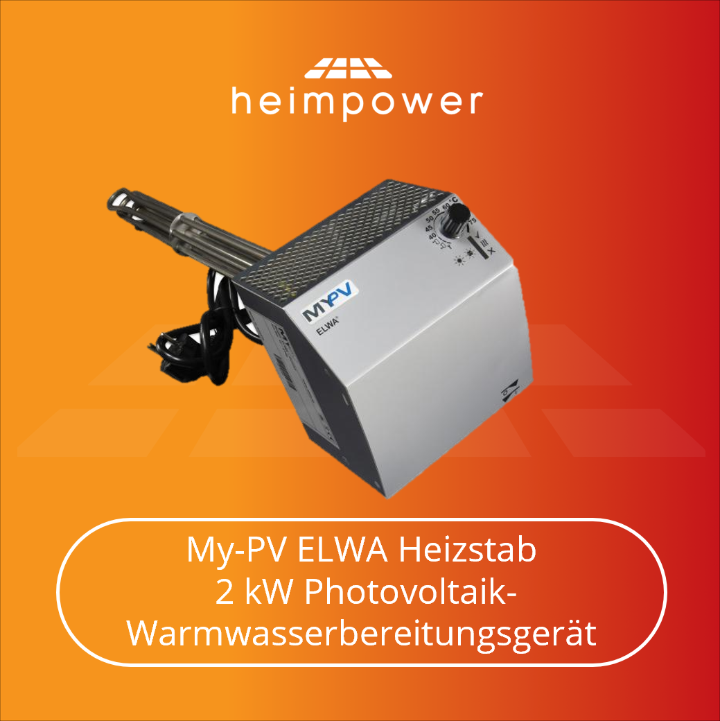 my-PV DC ELWA Elektrisches Photovoltaik-Warmwasserbereitung