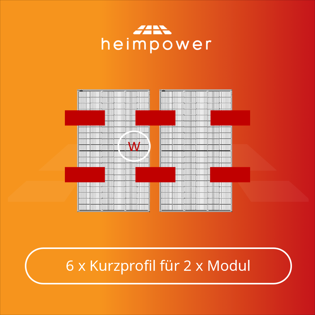 Flachdach Heimpower Duo (840 Wp)