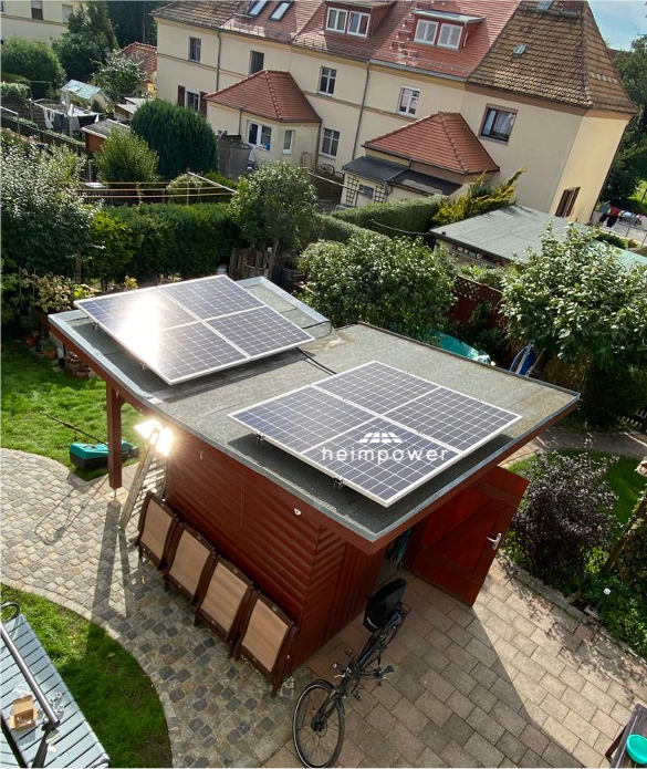 Steckersolaranlage Dresden Flachdach