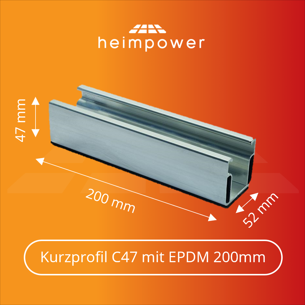Flachdach Heimpower Duo (840 Wp)
